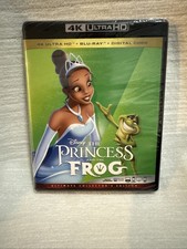 Disney The Princess and the Frog (4k Ultra HD + Blu-Ray + Digital, 2009) New