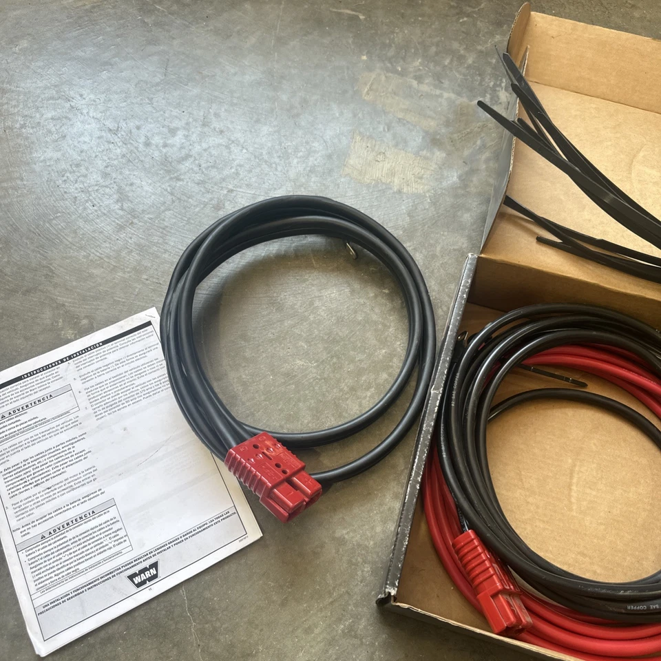 WARN 32966 Winch Carrier Receiver Hitch Rear Wire 24' Cable 175 amp Multi Mount - Image 3 of 4