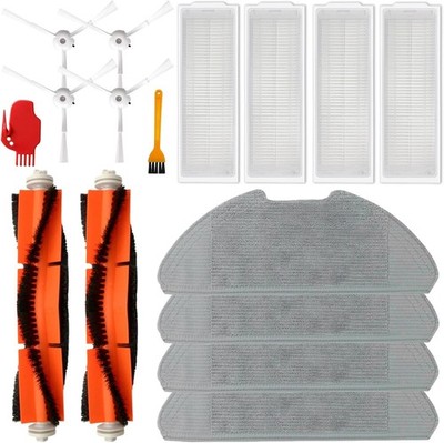 Accessories Kit for Mi Robot Vacuum Mop 2 Lite Mop 2 Pro 2 Main Brushes 4