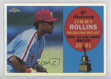 2008 Chrome Topps All-Rookie Team Refractor 196/400 Jimmy Rollins #ARC9 qw7