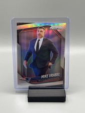 2025 Prizm Football Mike Vrabel Silver Prizm #110 New England Patriots