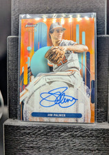 2025 Topps Finest Jim Palmer Auto #FA-JPA /25 Orange Refractor - Orioles