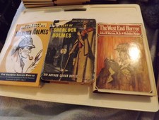 LOT OF 3 VINTAGE SHERLOCK HOLMES Hardback. Sir Arthur Conan Doyle.
