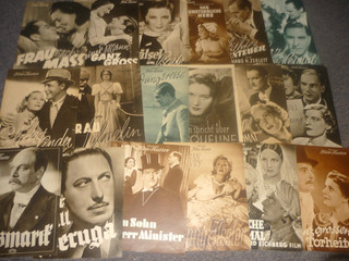 18 Filmprogramme Illustrierter Film Kurier (BFK) Konvolut