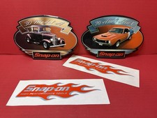 Vintage Original Snap On Tools Lot Of 4 Stickers Decals New