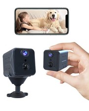 Mini Camera 1080p HD with Motion Detection and Night Vision for Home Security
