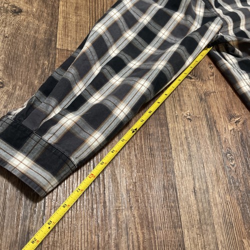 Carhartt Herren Langarm Button Plaid Flanell Hemd XL Relaxed Fit - Bild 4 von 7