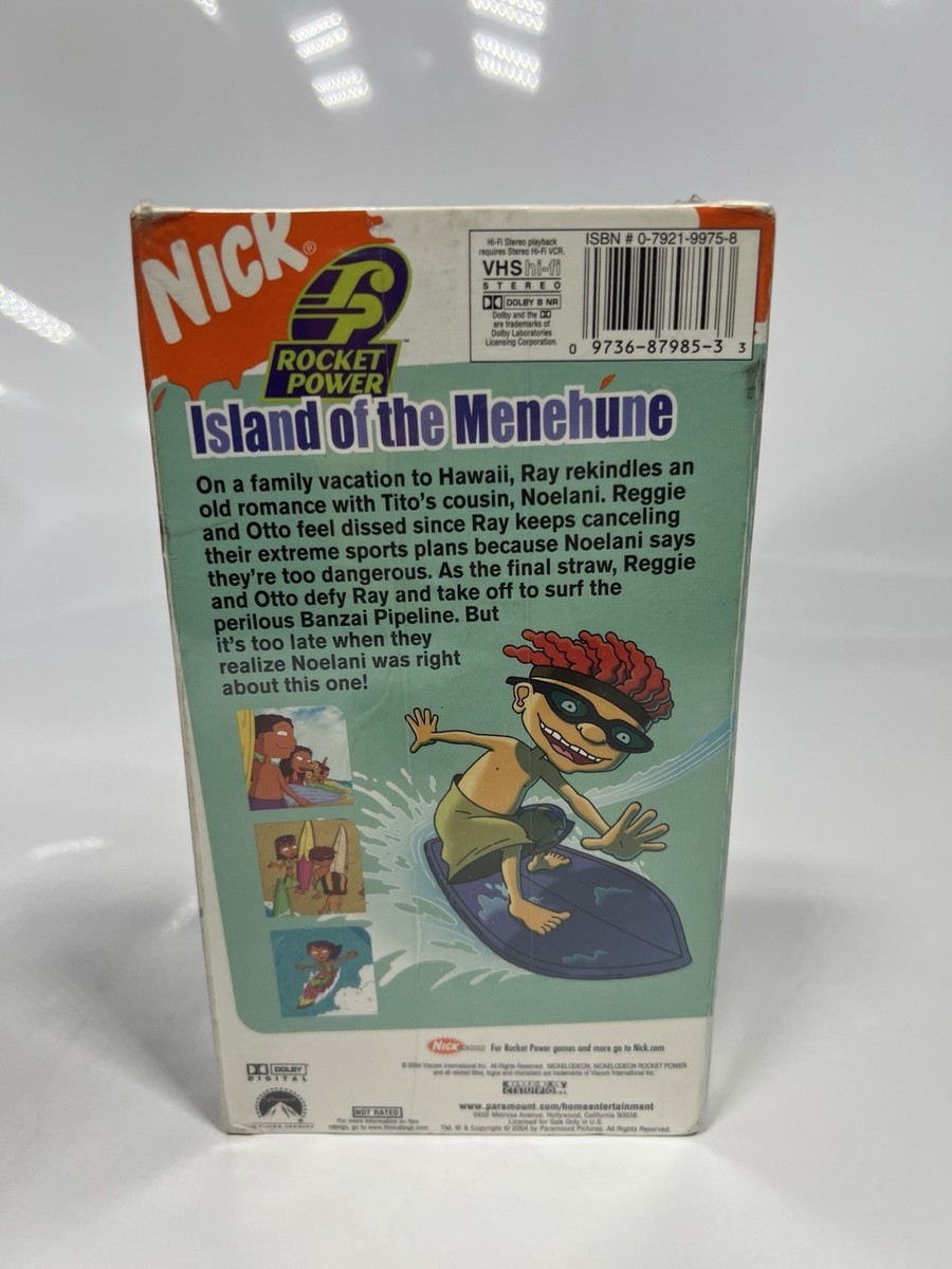 Rocket Power - Island of the Menehune (VHS, 2004) for sale online