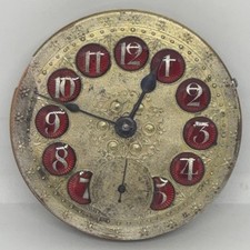 Seth Thomas Pocket Watch Movement 1887 18s 15 Jewels Does Not Run