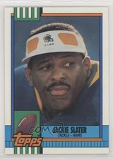 1990 Topps With Disclaimer Jackie Slater #69 HOF uk2