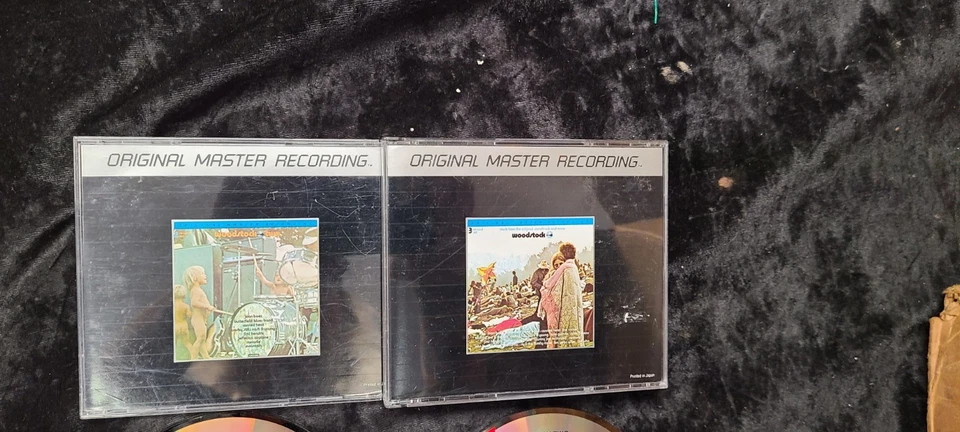 WOODSTOCK 1 & 2 Original Master Recording MFSL CD 4 Disc Set Mobile Fidelity - Image 2 of 4