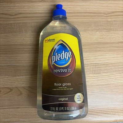 Pledge Revive It Original Floor Gloss Cleaner for Long Lasting Shine 27 oz NEW