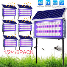 Solar Bug Zapper Outdoor Mosquito Zapper 4500...
