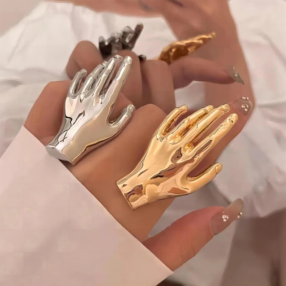 Роскошная золотистая готическая ручная брошь — булавка для костюма на Хэллоуин, жуткий ювелирный подарок - Изображение 2 из 4