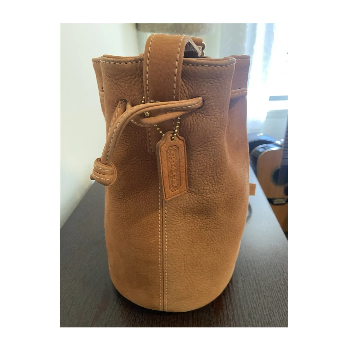 Coach Leather Exterior Drawstring Bags & Handbags for Women for 