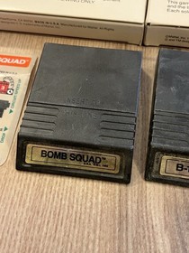 Intellivision Voice Synthesis Cartridges Bomb Squad B-17 Bomber Space Spartans