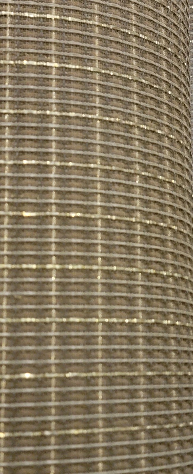 30" X 55" Large Vintage Grill Cloth Shiny Gold Stitch Fender Altec Jbl Electro