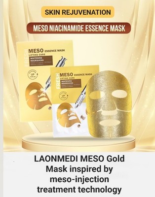 Laonmedi Meso Gold Mask Advance Skin Cere Technology Anti-Aging Maske - 10er Set