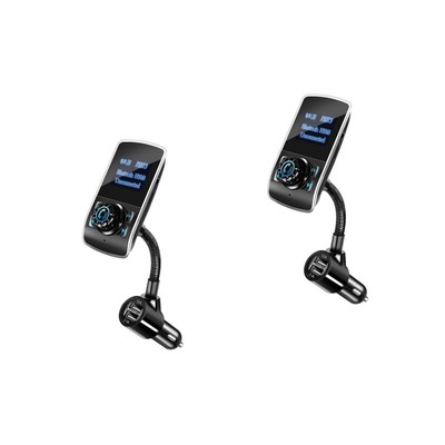 2 stücke Wireless Auto Funkadapter Handfrei Anruf mit