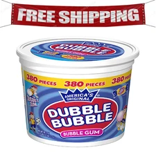 Dubble Bubble Bubble Gum, 380 pcs.
