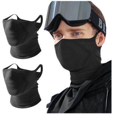 Comfortable 2-Pack Half Face Masks - Breathable & Skin-Friendly for Active Women