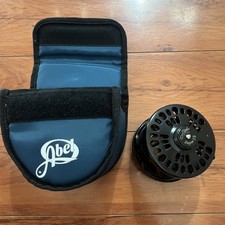 New Rare Abel Super 10 Fly Fishing Reel Black...