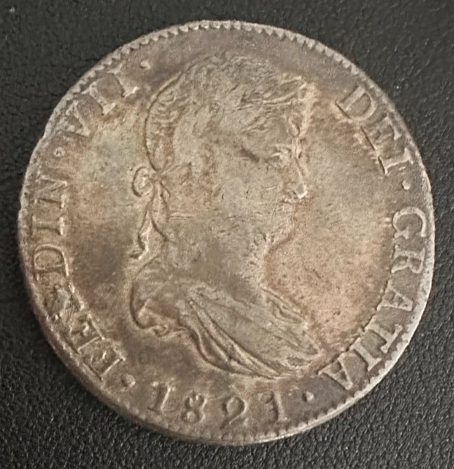 8 Reales Uncertified 1821 Year Colonial Mexico Coins (Pre - 1821