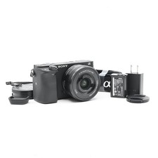 Sony Alpha A6400 24.2MP Mirrorless Digital Camera Kit w/ 16-50mm Zoom Lens 070