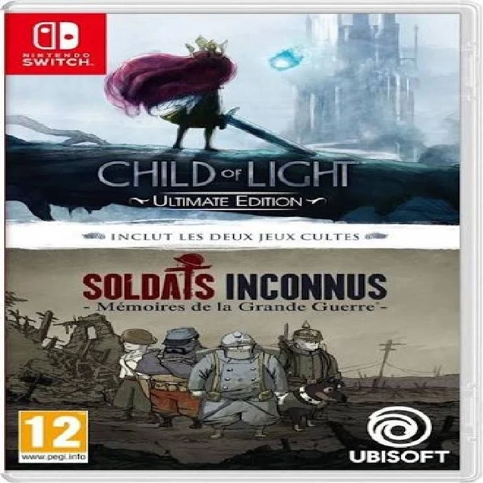 Child of Light Ultimate Edition + Soldats Inconnus – Nintendo Switch - PAL FR