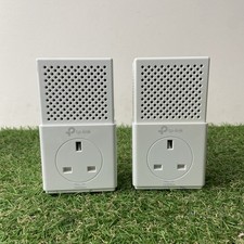 TP-LINK TL-PA7017P AV1000 1000Mbps Gigabit Pass-Through Powerline 2 Pack *Q39*