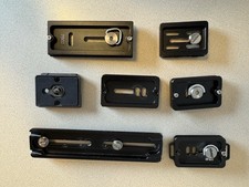 Assorted Quick Release Plates, Arca Swiss and others