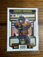 2023 Panini Score #367 Andrei Iosivas Cincinnati Bengals RC