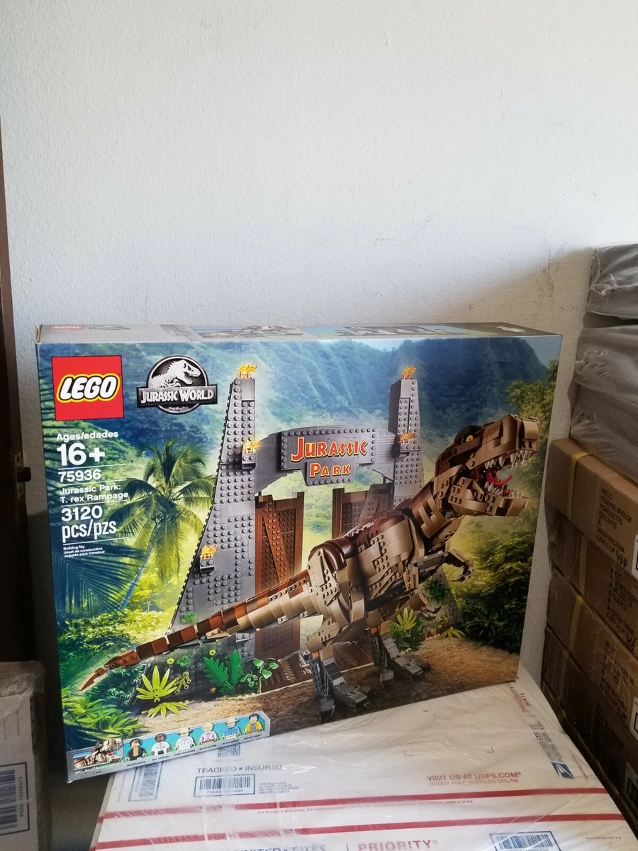 LEGO Jurassic World Jurassic Park T. Rex Rampage 75936 New in