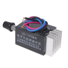 DC 12V 24V Motor Speed Controller Switch Truck Fan Heater Control Defroster L