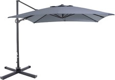 Sonnenschirm Deluxe Ampelschirm 3 x  2,4 m Gr...