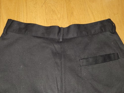 NEW Spencer Badu Men's Black Cargo Chino Wide Pants Size M - Picture 10 of 13