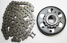 1'' Bore 14T 40/41/420 Centrifugal Clutch And Chain For Mini Bike Go Kart