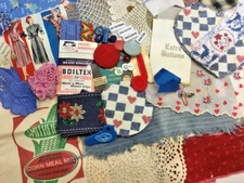 Delux Vintage Textile Art Inspiration Slow Stitch Kit