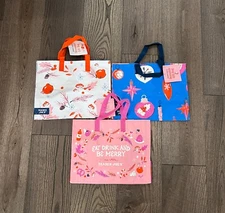 Trader Joe's Christmas Reusable Holiday Gift Bags Small NWT New Release 2024!