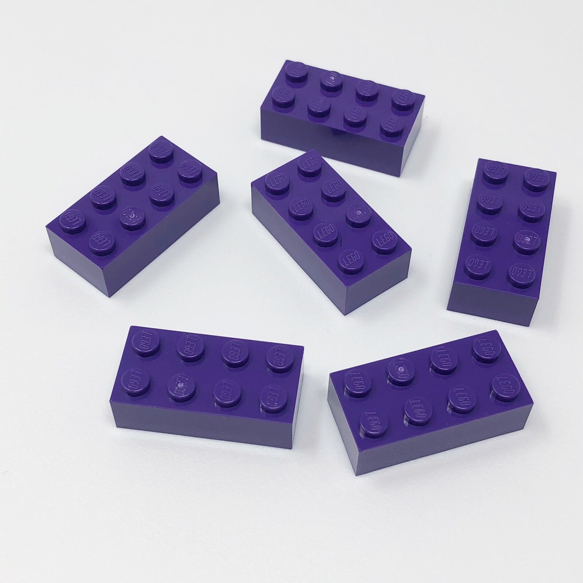 3001 LEGO Parts Brick 2x4 DARK PURPLE (6) | eBay