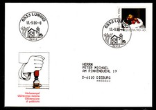 Switzerland Special and Advertising Stamp, Lumino 12/09/86