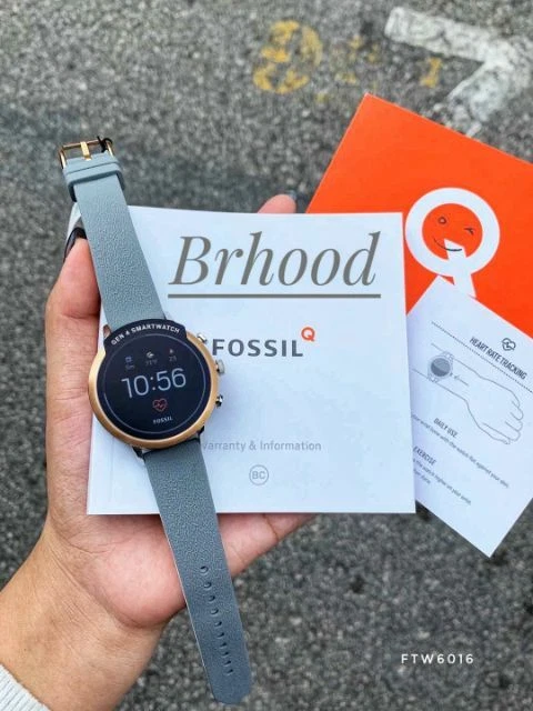 Brand New Fossil Gen 4 Smartwatch Venture HR Grey Silicone FTW6016 -RRP£259 - Image 4 of 4