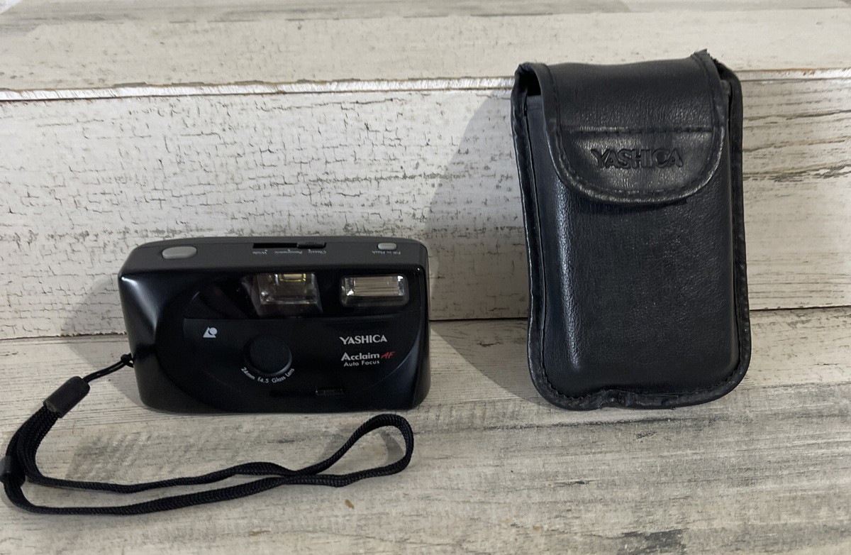 Yashica Acclaim AF Auto Focus Camera 24mm f4.5 Glass Lens Camera