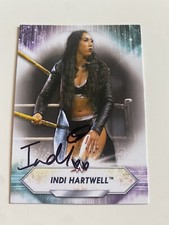 Indi Hartwell Signed 2021 Topps Card # 176