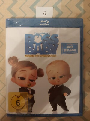 Boss Baby - Schluss mit Kindergarten (Blu-ray - NEU OVP.)