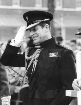 Duke of Edinburgh as Colonel of the Welsh Guards March 1968 Old Photo
