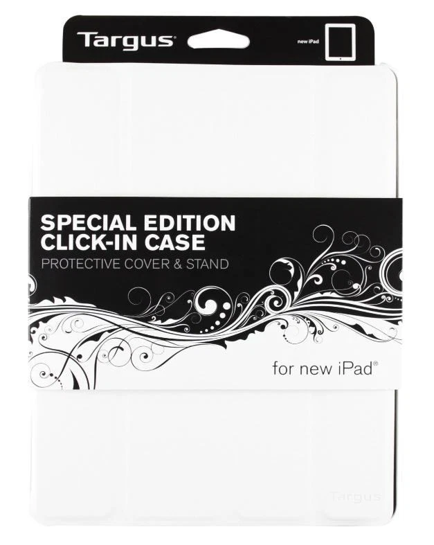 TARGUS CLICK-IN Protective Case Cover Stand THD02001EU iPad 3 Sleep Wake White - Image 4 of 4