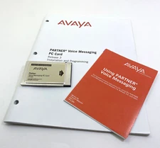AVAYA PARTNER ACS VOICE MESSAGING SMALL PC CARD VOICEMAIL LUCENT 700226517 CWD3B