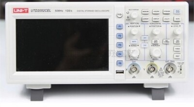 UTD2052CL Digital Storage Oscilloscope 50Mhz 7'' Lcd 500Msa/S Sampling Rate Ne re