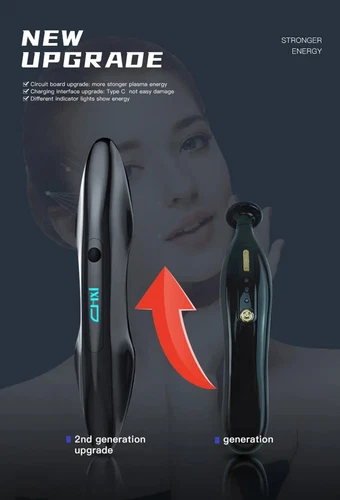 Ozone Plasma Pen Face Skin Care Anti Wrinkle Freckles Removal Acne Treatment US - Picture 4 of 9